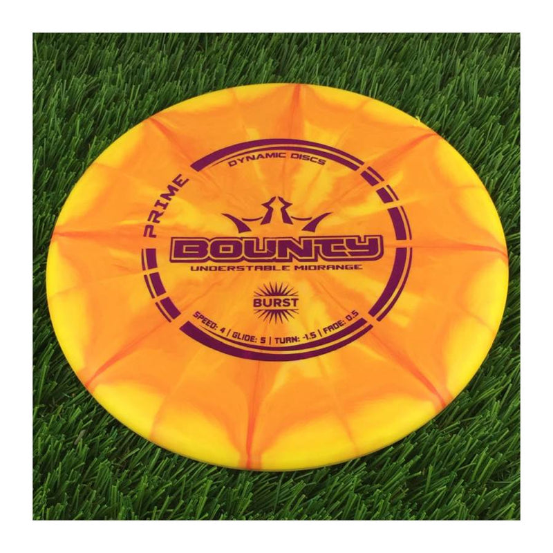Dynamic Discs Prime Burst Bounty - 177g - Solid Yellow