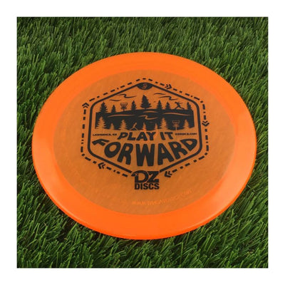 Innova Champion Firebird with Dz Discs Play It Forward - FAF Stamp - 175g - Translucent Orange