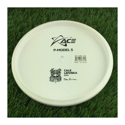 Prodigy Ace Line Basegrip P Model S with Cale Leiviska 2021 Bottom Stamp Stamp - 150g - Solid White