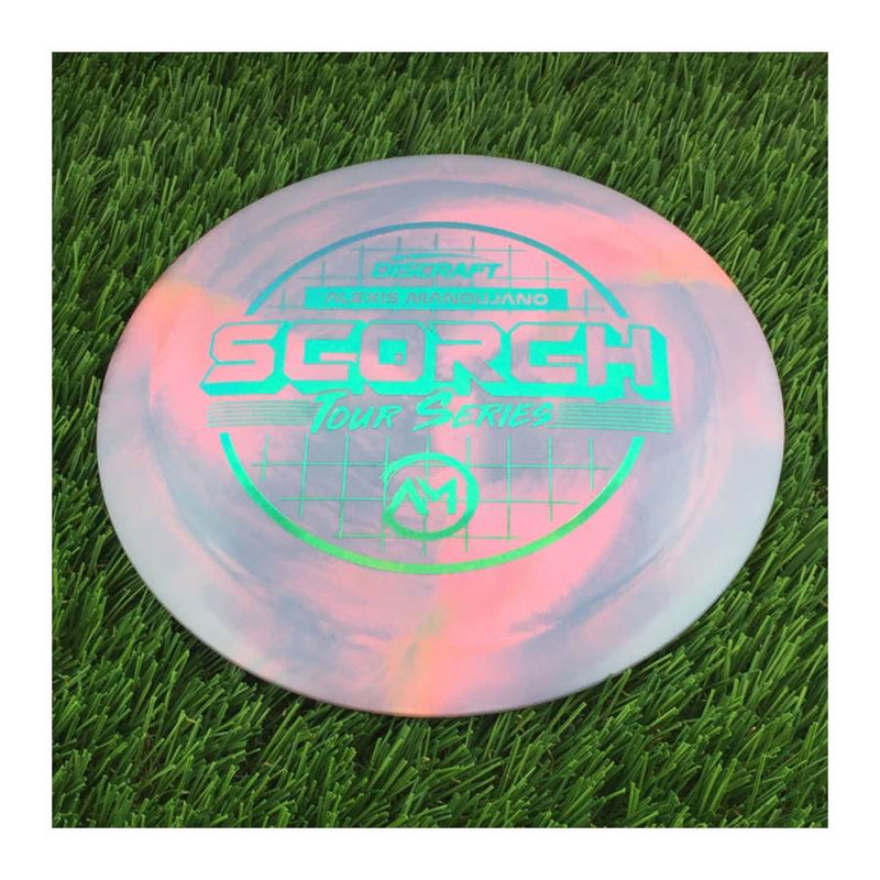 Discraft ESP Swirl Scorch with Alexis Mandujano Tour Series 2022 Stamp - 172g - Solid Muted Pink