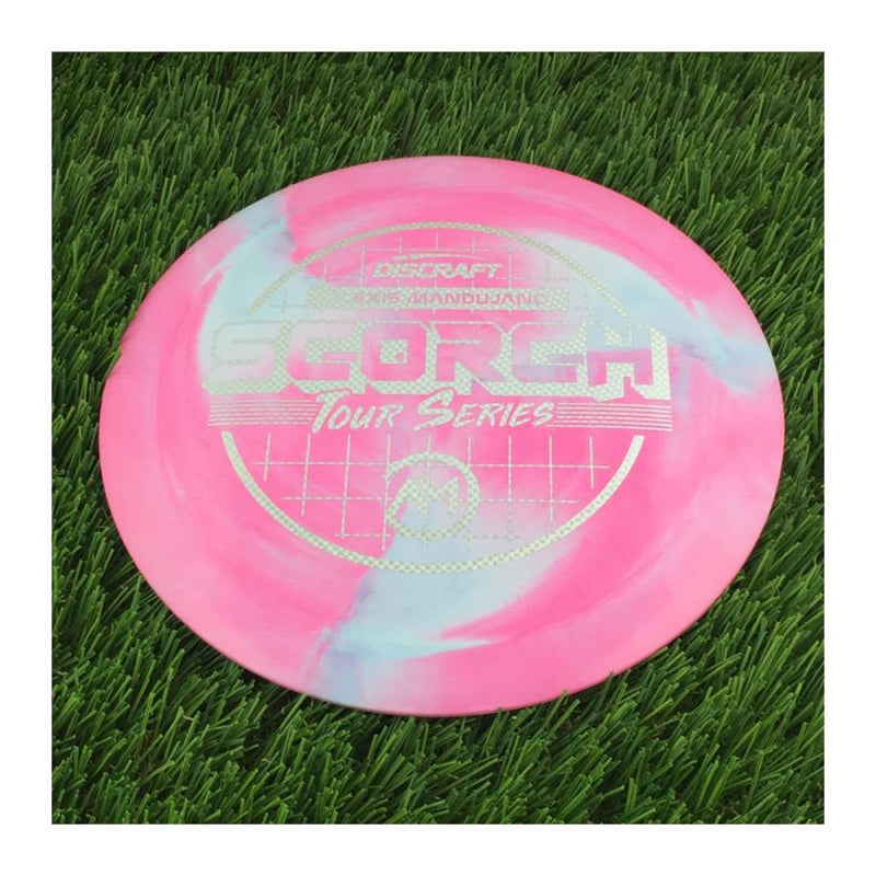 Discraft ESP Swirl Scorch with Alexis Mandujano Tour Series 2022 Stamp - 172g - Solid Pink
