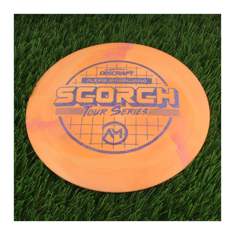 Discraft ESP Swirl Scorch with Alexis Mandujano Tour Series 2022 Stamp - 172g - Solid Orange