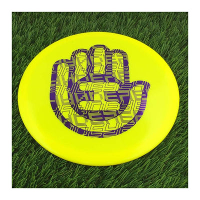 Westside Tournament X-Blend Warship with First Cut HSCO Handeye Stamp - 178g - Solid Yellow