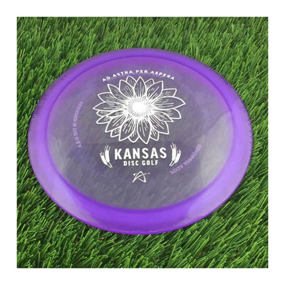 Prodigy 400 H7 with Ad Astra Per Aspera Kansas Disc Golf Stamp - 173g - Translucent Purple