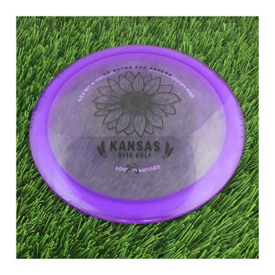 Prodigy 400 H7 with Ad Astra Per Aspera Kansas Disc Golf Stamp - 174g - Translucent Purple