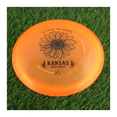 Prodigy 400 H7 with Ad Astra Per Aspera Kansas Disc Golf Stamp - 174g - Translucent Orange