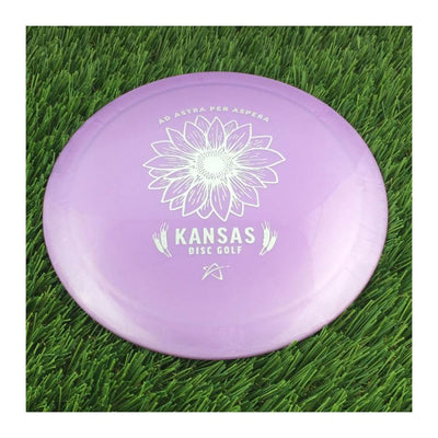 Prodigy 500 H7 with Ad Astra Per Aspera Kansas Disc Golf Stamp - 174g - Solid Purple