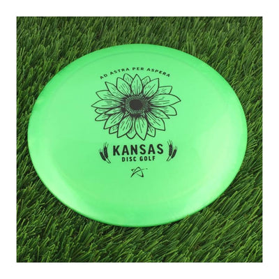 Prodigy 500 H7 with Ad Astra Per Aspera Kansas Disc Golf Stamp - 173g - Solid Green