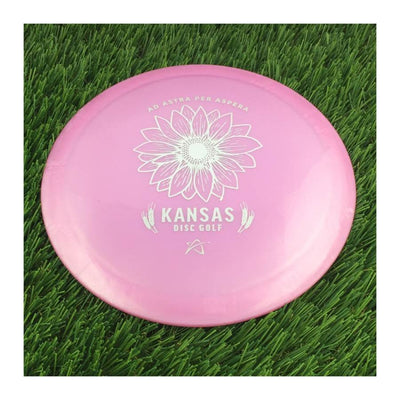 Prodigy 500 H7 with Ad Astra Per Aspera Kansas Disc Golf Stamp - 173g - Solid Dark Pink