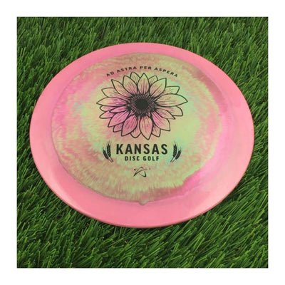 Prodigy 500 Spectrum X3 with Ad Astra Per Aspera Kansas Disc Golf Stamp - 171g - Solid Pink