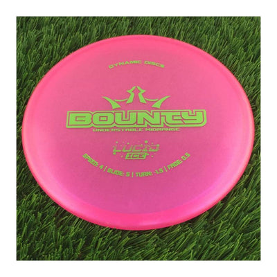 Dynamic Discs Lucid Ice Glimmer Bounty - 174g - Translucent Pink