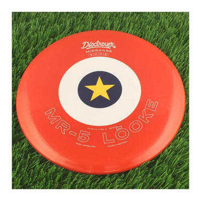 Disctroyer A-Medium Skylark / Looke MR-5 with Looke Stamp - 173g - Solid Red
