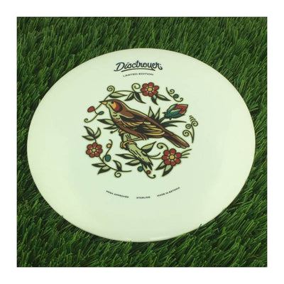 Disctroyer A-Soft Starling / Kuldnokk DD-13 with Colored Tattoo - Limited Edition Stamp - 177g - Solid Off White