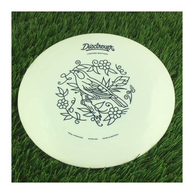 Disctroyer A-Soft Starling / Kuldnokk DD-13 with Tattoo - Limited Edition Stamp - 181g - Solid Off White