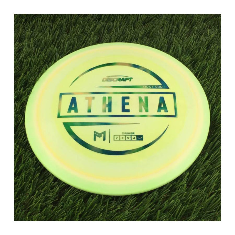 Discraft ESP Athena with First Run Stamp - 172g - Solid Light Green