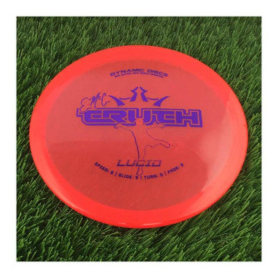 Dynamic Discs Lucid EMAC Truth with Eric McCabe 2010 World Champion Stamp - 178g - Translucent Red