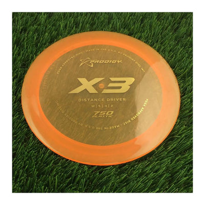 Prodigy 750 X3 - 172g - Translucent Orange