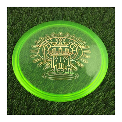 Dynamic Discs Lucid-X Verdict with Chris Clemons Tour Series 2022 Stamp - 174g - Translucent Green