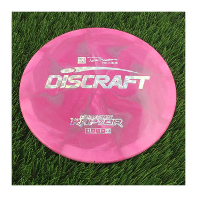 Discraft ESP Swirl Captain's Raptor with Paul Ulibarri Stamp - 174g - Solid Pink