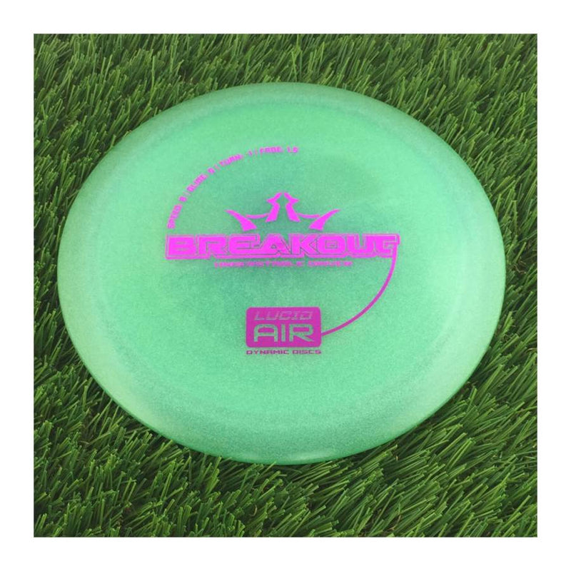 Dynamic Discs Lucid Air Breakout - 146g - Translucent Green