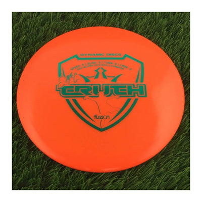 Dynamic Discs Fuzion EMAC Truth with Eric McCabe 2010 World Champion Stamp - 178g - Solid Orange