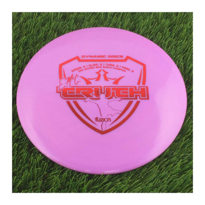 Dynamic Discs Fuzion EMAC Truth with Eric McCabe 2010 World Champion Stamp - 178g - Solid Purple