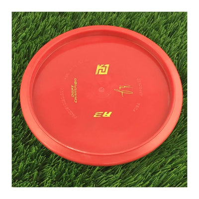 Prodigy 400G A3 with Kevin Jones DGPT Champion Bottom Stamp Stamp - 168g - Solid Red
