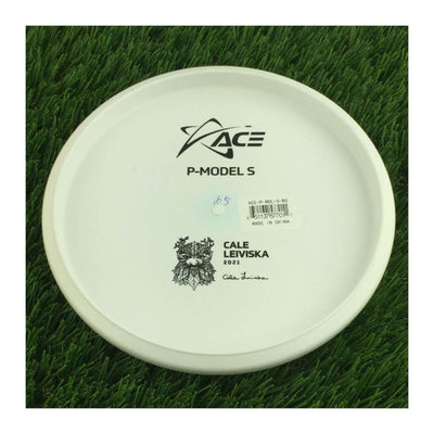 Prodigy Ace Line Basegrip P Model S with Cale Leiviska 2021 Bottom Stamp Stamp - 165g - Solid White