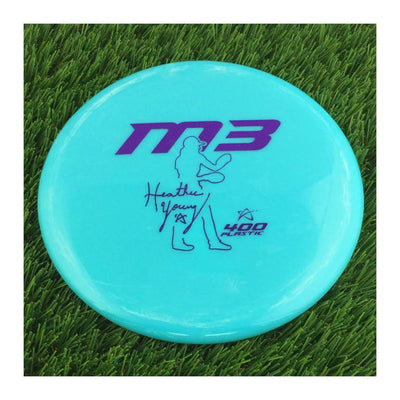 Prodigy 400 M3 with Heather Young 2021 Signature Series Stamp - 178g - Solid Turquoise Blue