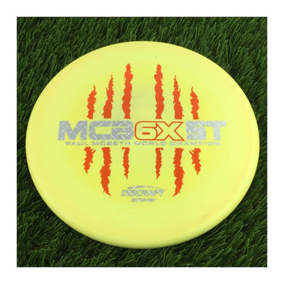 Discraft ESP Swirl Zone with McBeast 6X Claw PM World Champ Stamp - 174g - Solid Yellow