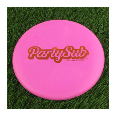 Dynamic Discs Classic (Hard) Warden with PartySub Bar Stamp Stamp - 173g - Solid Pink