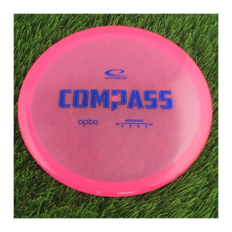 Latitude 64 Opto Compass - 170g - Translucent Pink