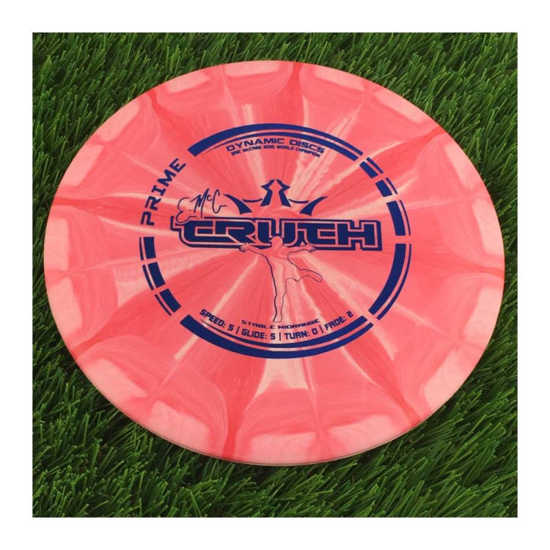 Dynamic Discs Prime Burst EMAC Truth with Eric McCabe 2010 World Champion Stamp - 177g - Solid Red