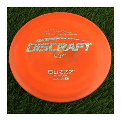 Discraft ESP Buzzz with Paul McBeth - 6x World Champion Signature Stamp - 177g - Solid Orange