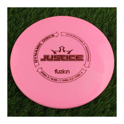 Dynamic Discs BioFuzion Justice - 169g - Solid Pink