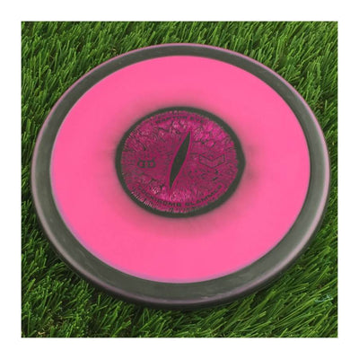 Dynamic Discs Classic Supreme SockiBomb Slammer with Raptor Eye Sockibomb Stamp - 175g - Solid Pink
