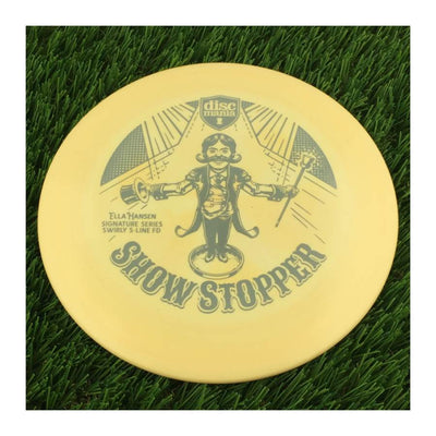 Discmania Swirly S-Line FD with Ella Hansen Signature Series Show Stopper Stamp - 175g - Solid Pastel Yellow