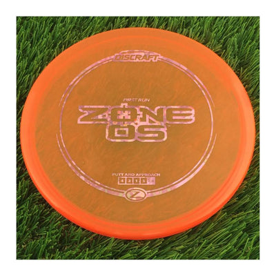 Discraft Elite Z Zone OS with First Run Stamp - 172g - Translucent Orange