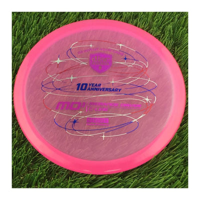 Discmania Italian C-Line MD3 Reinvented with 10 Year Anniversary Revolution Design Stamp - 176g - Translucent Pink