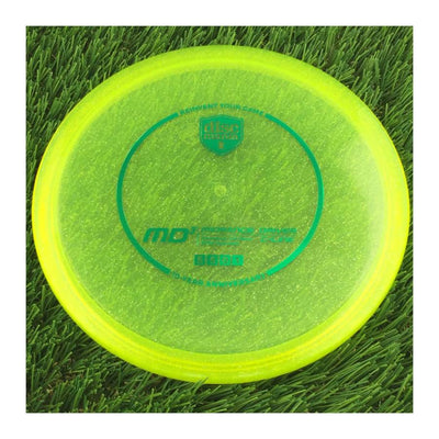 Discmania Italian C-Line Metal Flake MD3 Reinvented with 10 Year Anniversary Heirloom Design Stamp - 176g - Translucent Yellow