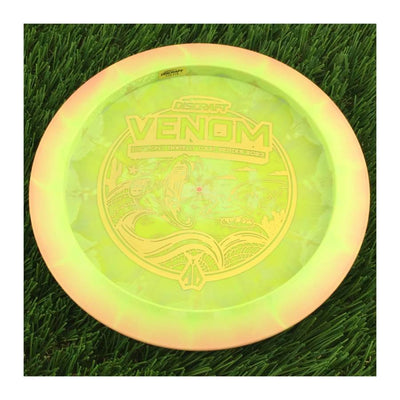 Discraft ESP Swirl Venom with Anthony Barela Tour Series 2023 Stamp - 174g - Solid Lime Green