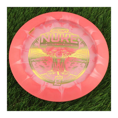 Discraft ESP Swirl Nuke with Ezra Aderhold Tour Series 2023 Stamp - 174g - Solid Red