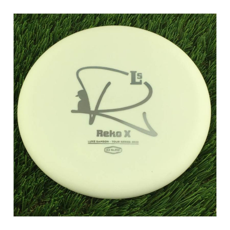 Kastaplast K3 Glow Reko X with Luke Samson - Tour Series 2022 Stamp - 175g - Solid White