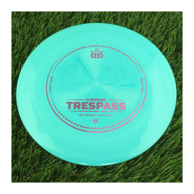 Dynamic Discs Supreme Trespass with First Run Stamp - 171g - Solid Green
