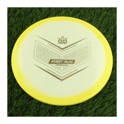 Dynamic Discs Supreme Orbit Sockibomb Felon with First Run Stamp - 175g - Solid Yellow