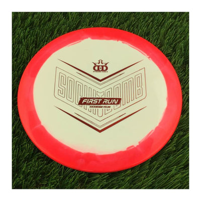 Dynamic Discs Supreme Orbit Sockibomb Felon with First Run Stamp - 176g - Solid Red
