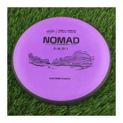 MVP Electron Medium Nomad with James Conrad Lineup Stamp - 174g - Solid Purple