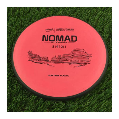 MVP Electron Medium Nomad with James Conrad Lineup Stamp - 174g - Solid Pale Red