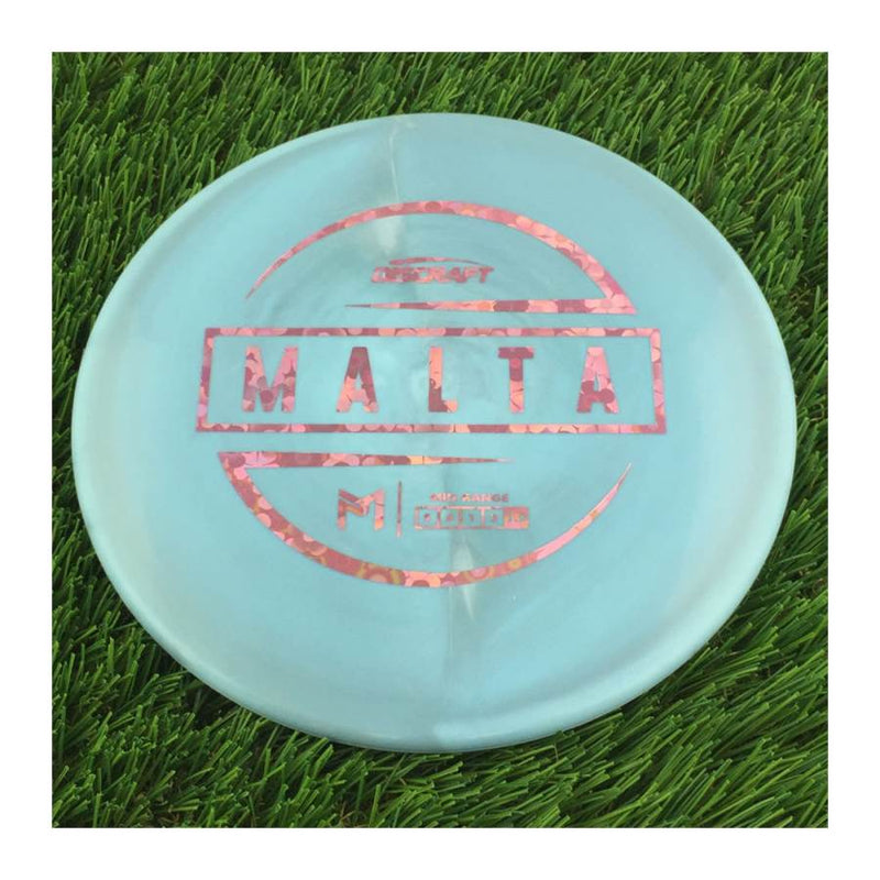 Discraft ESP Malta with PM Logo Stock Stamp Stamp - 172g - Solid Pale Blue