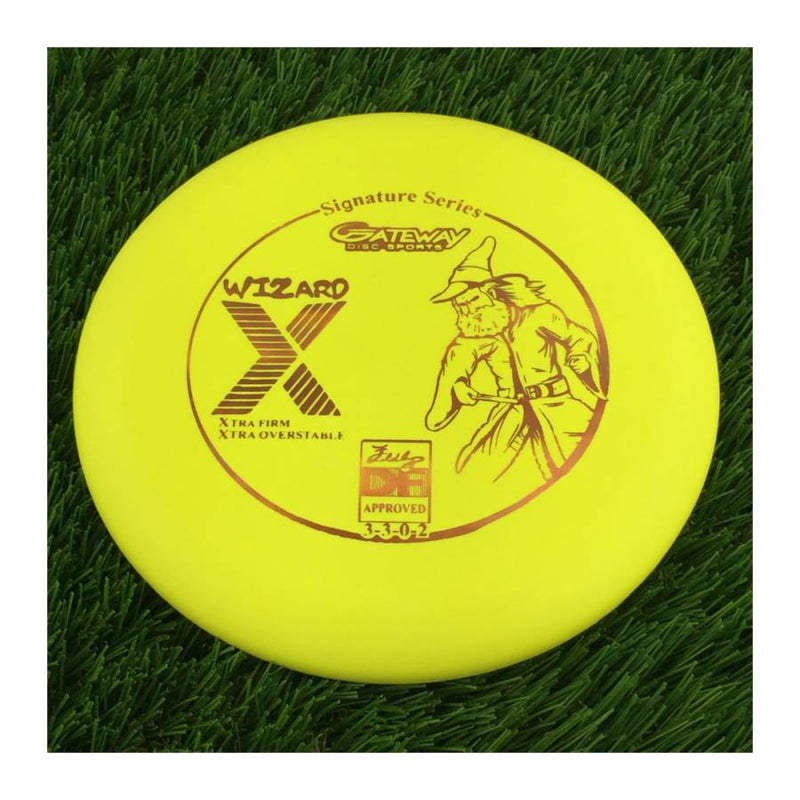 Gateway Suregrip Firm Wizard with Dave Feldberg Signature Series Stamp - 174g - Solid Yellow
